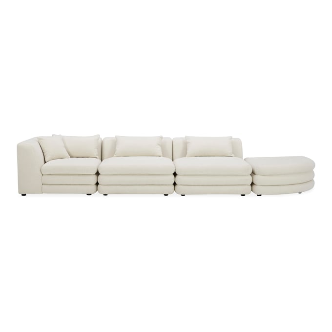 Moes Home Lowtide White Linear Modular Sectional MOE-KQ-1041-18