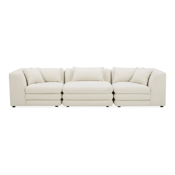 Moes Home Lowtide White Modular Sofa MOE-KQ-1043-18