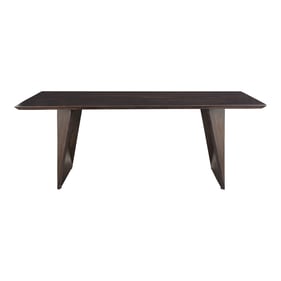 Moes Home Vidal Sheesham Dark Grey Dining Table