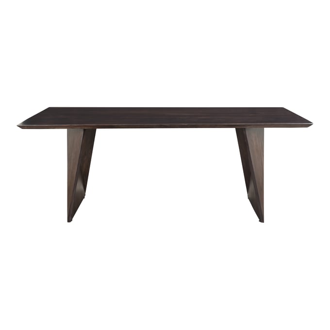 Moes Home Vidal Sheesham Dark Grey Dining Table MOE-KY-1011-25-0