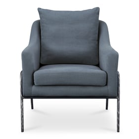 Moes Home Archer Slate Blue Accent Chair