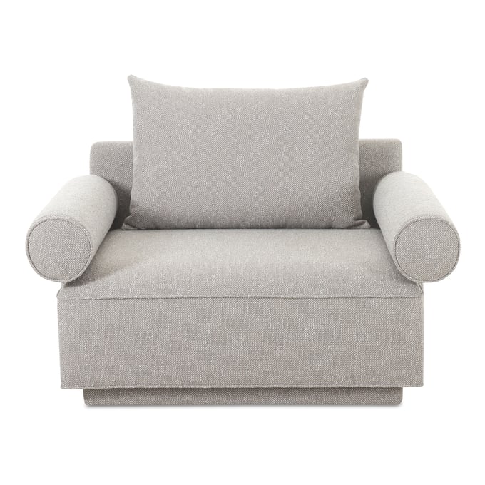 Moes Home Rosello Light Grey Arm Chair MOE-OA-1007-29