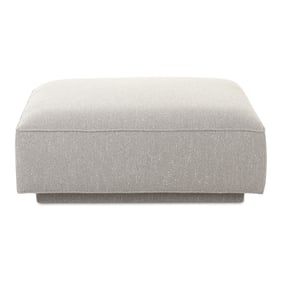 Moes Home Rosello Light Grey Ottoman