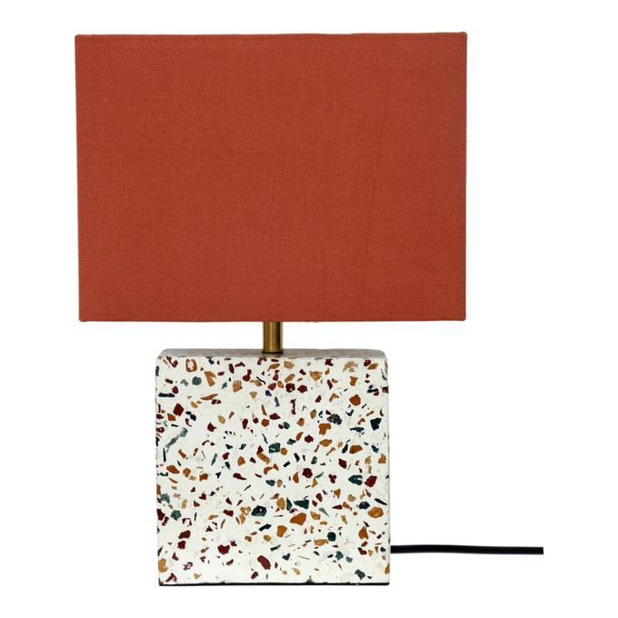 Moes Home Terrazzo Marble Square Table Lamp MOE-OD-1008-37