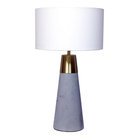 Moes Home Renny Grey Ceramic Lamp