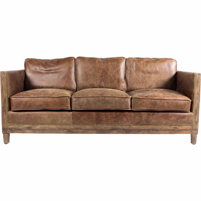 Moes Home Darlington Brown Sofa MOE-PK-1031-03