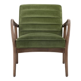 Moes Home Anderson Dark Green Arm Chair