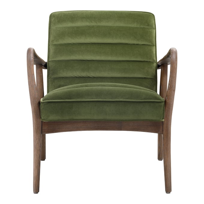 Moes Home Anderson Dark Green Arm Chair MOE-PK-1098-27