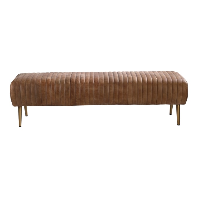 Moes Home Endora Brown Bench MOE-PK-1105-14