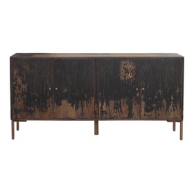 Moes Home Artists Black Sideboard