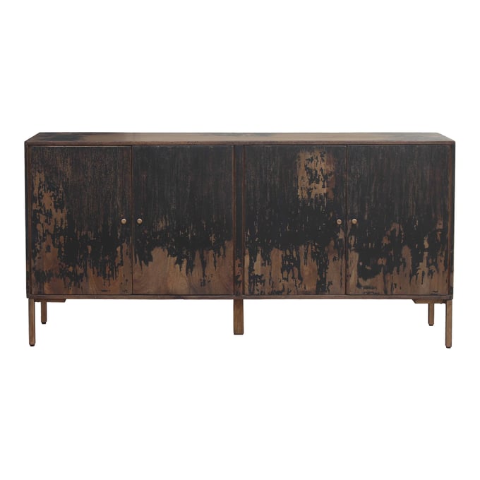 Moes Home Artists Black Sideboard MOE-PP-1003-02