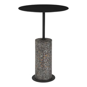 Moes Home Lillith Black Accent Table