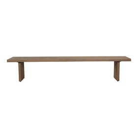 Moes Home Koshi Sandblast Amber Bench