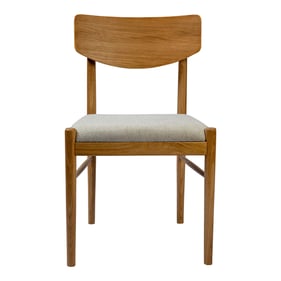 Moes Home Poe Beige Natural Dining Chair