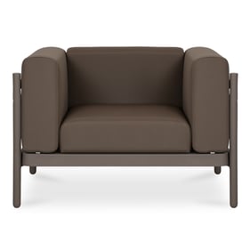 Moes Home Suri Taupe Outdoor Lounge Chair