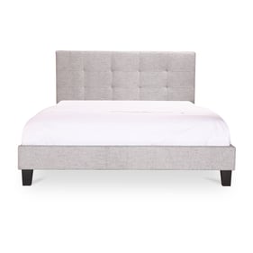 Moes Home Eliza Grey King Platform Bed