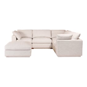 Moes Home Justin Grey Modular Sectional