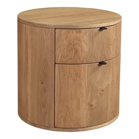 Moes Home Theo Natural Two Drawers Nightstand