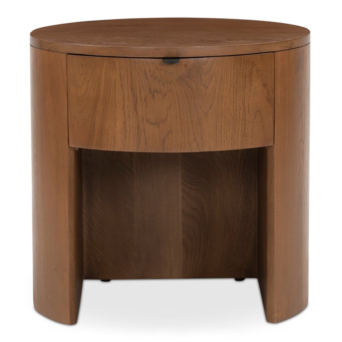 Moes Home Theo Brown Drawer Nightstand MOE-RP-1012-03