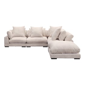 Moes Home Tumble Cappuccino Dream Modular Sectional