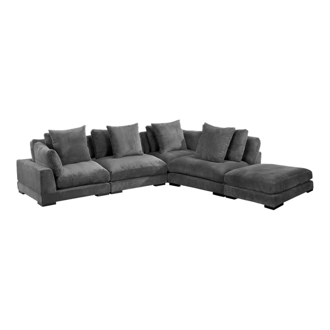 Moes Home Tumble Grey Dream Modular Sectional MOE-UB-1015-25