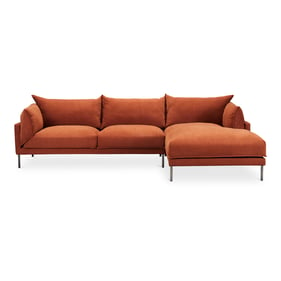 Moes Home Jamara Auburn Right Sectional