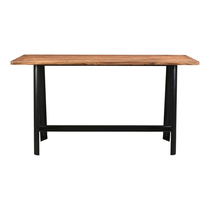 Moes Home Craftsman Natural Rectangle Bar Table MOE-UH-1016-24-0