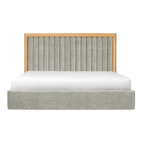 Moes Home Nina Grey Mist Queen Bed