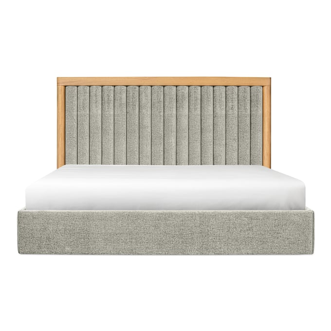 Moes Home Nina Grey Mist King Bed MOE-UT-1004-15-0