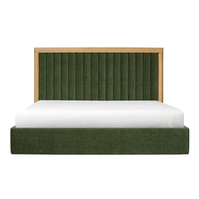 Moes Home Nina Forest Green King Bed