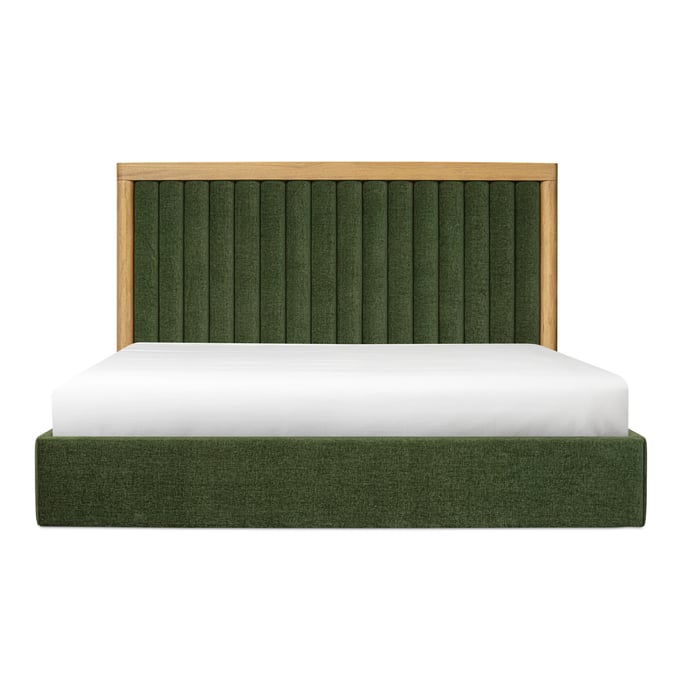 Moes Home Nina Forest Green King Bed MOE-UT-1004-16-0