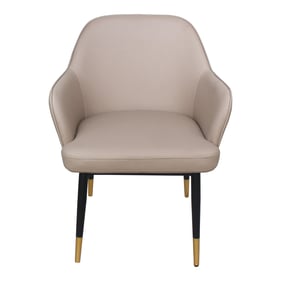 Moes Home Berlin Beige Polyester Accent Chair