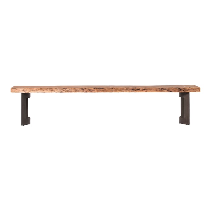 Moes Home Bent Brown Large Bench MOE-VE-1029-03-0