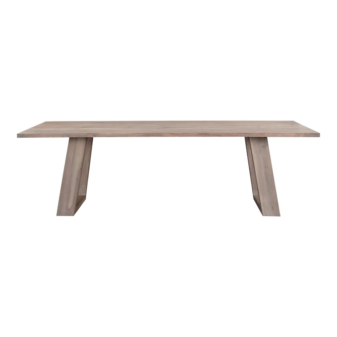 Moes Home Tanya Grey White Wash Dining Table MOE-VE-1076-29-0