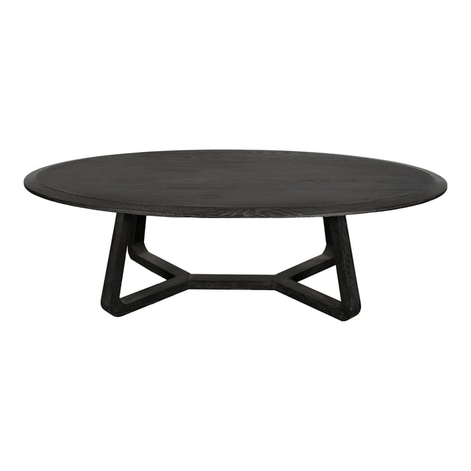 Moes Home Nathan Black Wood Coffee Table MOE-VL-1044-02