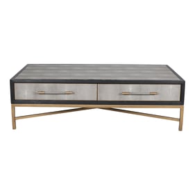 Moes Home Mako Grey Black Coffee Table