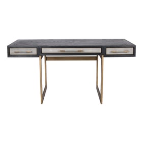 Moes Home Mako Grey Black Desk