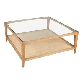 Moes Home Harrington Natural 3pc Coffee Table Set