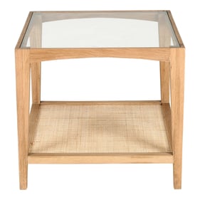 Moes Home Harrington Natural Side Table