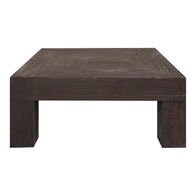 Moes Home Evander Brown 3pc Coffee Table Set