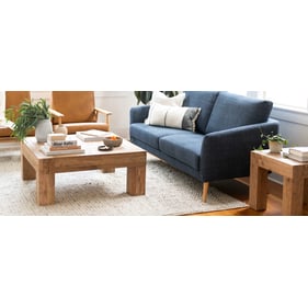 Moes Home Evander Natural 3pc Coffee Table Set