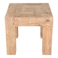 Evander Side Table Aged Oak