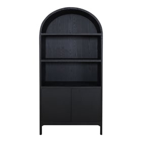 Moes Home Wilde Black Display Cabinet