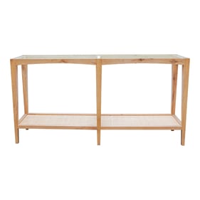 Moes Home Harrington Natural Console Table