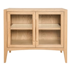 Moes Home Harrington Natural Small Cabinet