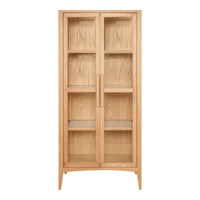 Moes Home Harrington Natural Tall Cabinet MOE-VL-1080-24