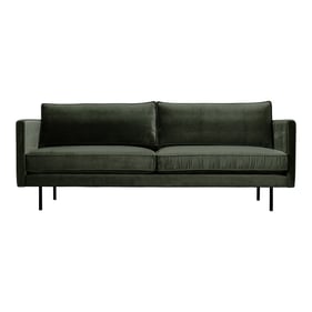 Moes Home Raphael Dark Green Fabric Sofa