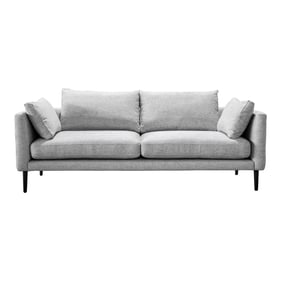 Moes Home Raval Grey Fabric Sofa