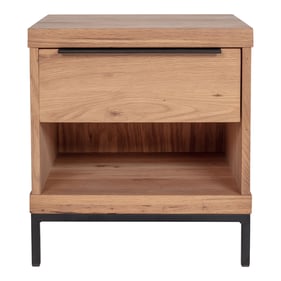 Moes Home Montego Natural Drawer Night Stand