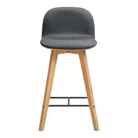 Moes Home Napoli Grey Counter Height Stool